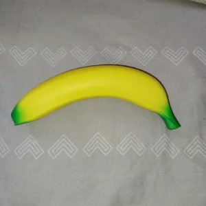 Anti-Stress-Bananenspielzeug aus Plüsch vom Kunden K***e erhalten.